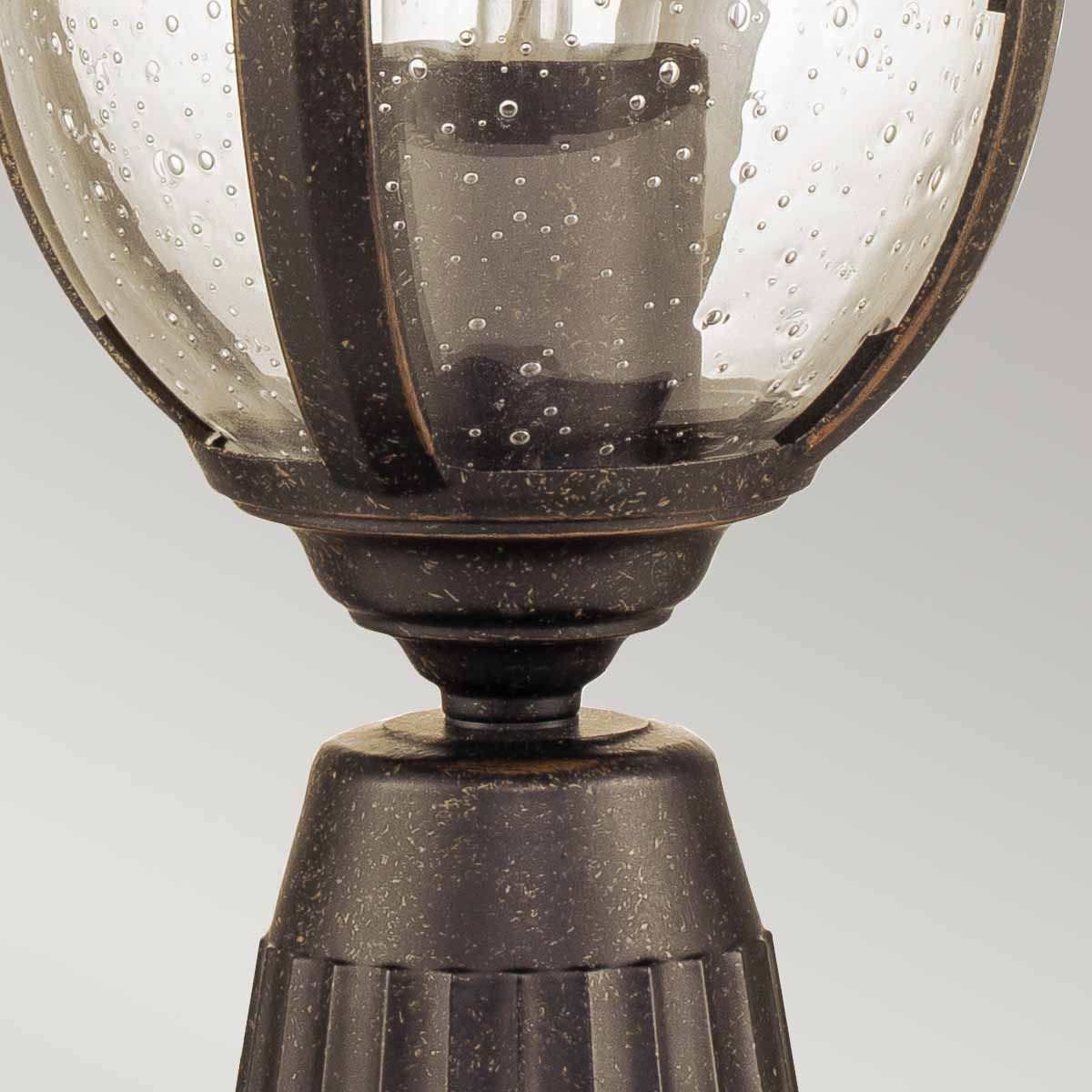 Elstead Cleveland 1 Light Small Outdoor Pedestal Lantern