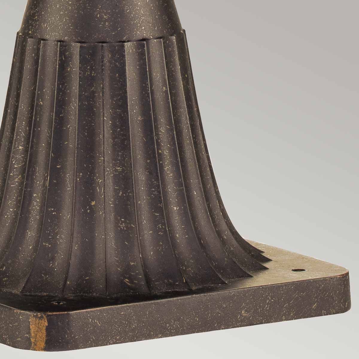 Elstead Cleveland 1 Light Small Outdoor Pedestal Lantern
