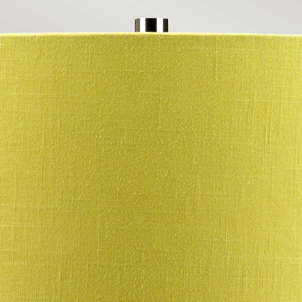 Elstead Contour Lime Glaze Ceramic Table Lamp - Lime Shade