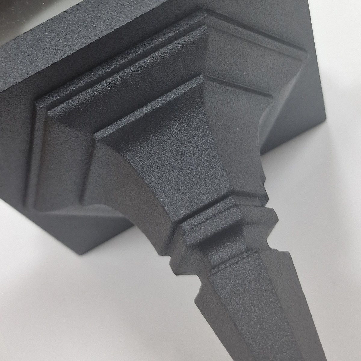 Chapel 1 Light Black Chain Outdoor Lantern