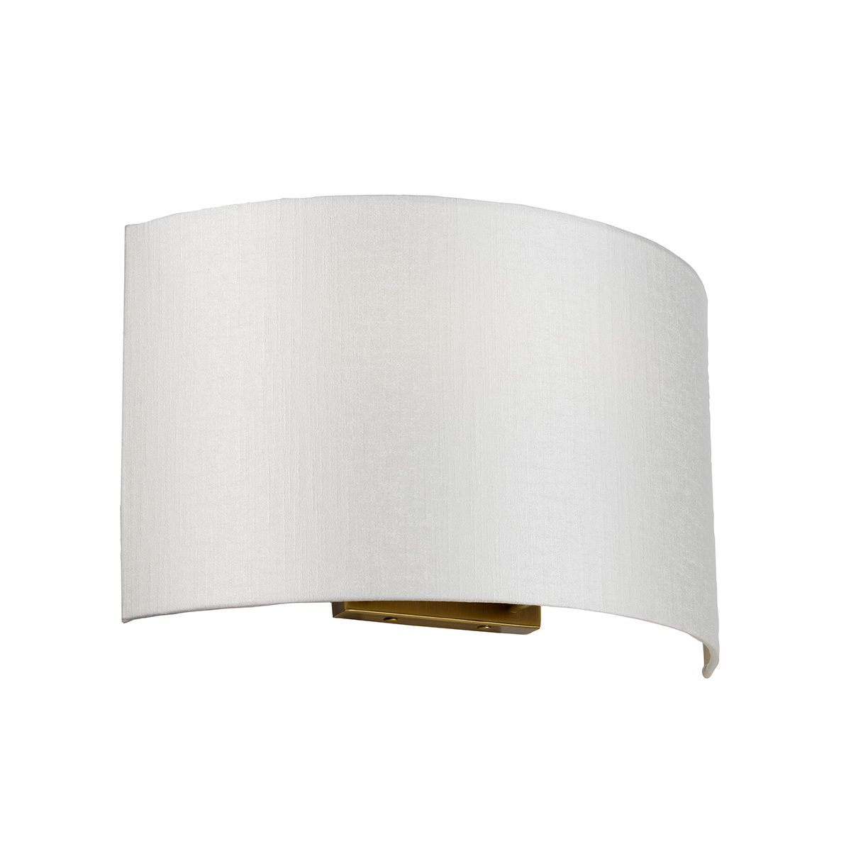 Cooper Large Curved Wall Light with Aged Brass Back Plate-warehouse-180926
