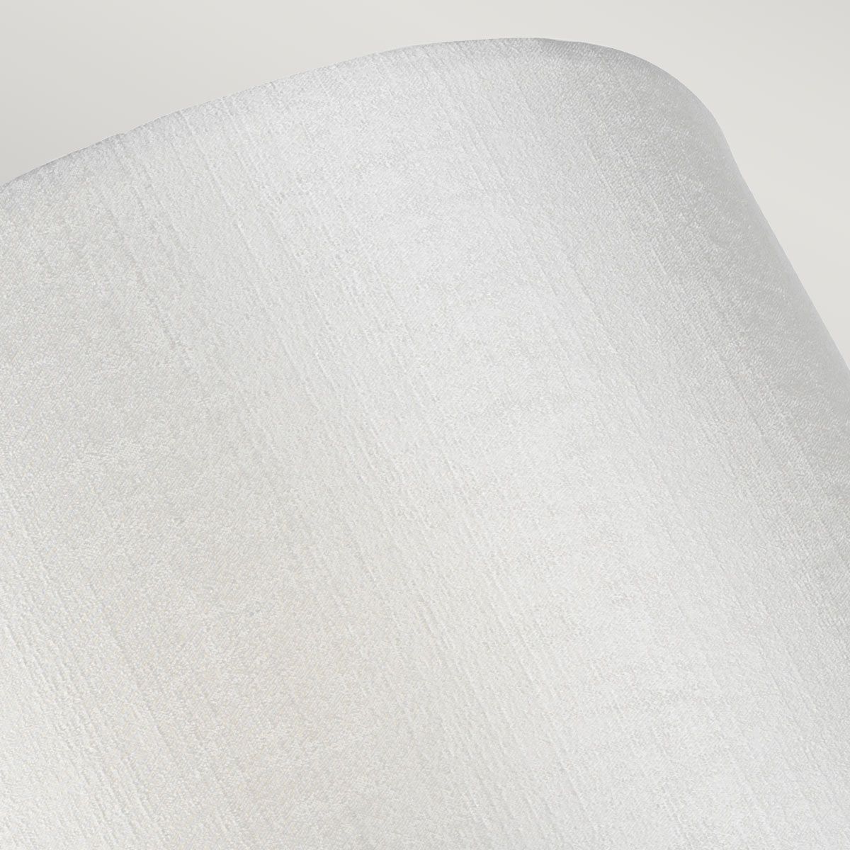 Cooper Small Curved Wall Light with Polished Chrome Back Plate