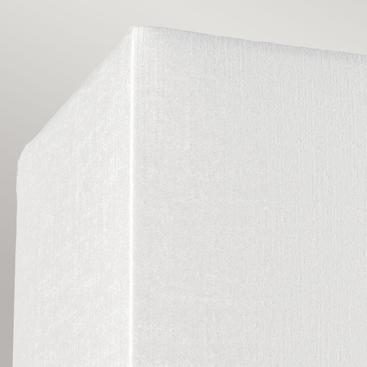 Riley Large Rectangular Wall Light with Polished Chrome Back Plate