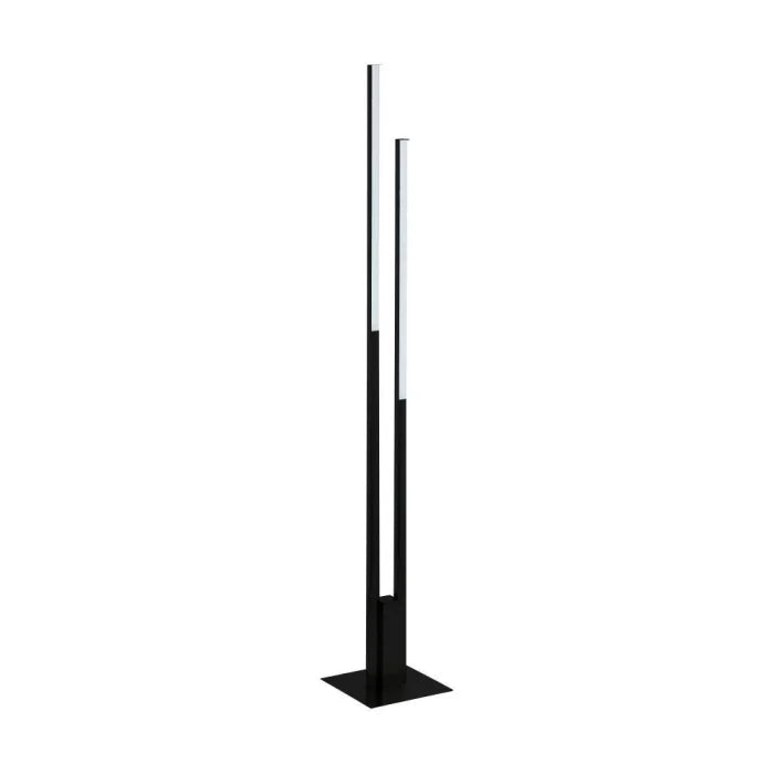 Eglo Connect Fraioli-Z Smart LED Black Two Light Modern Floor Lamp
