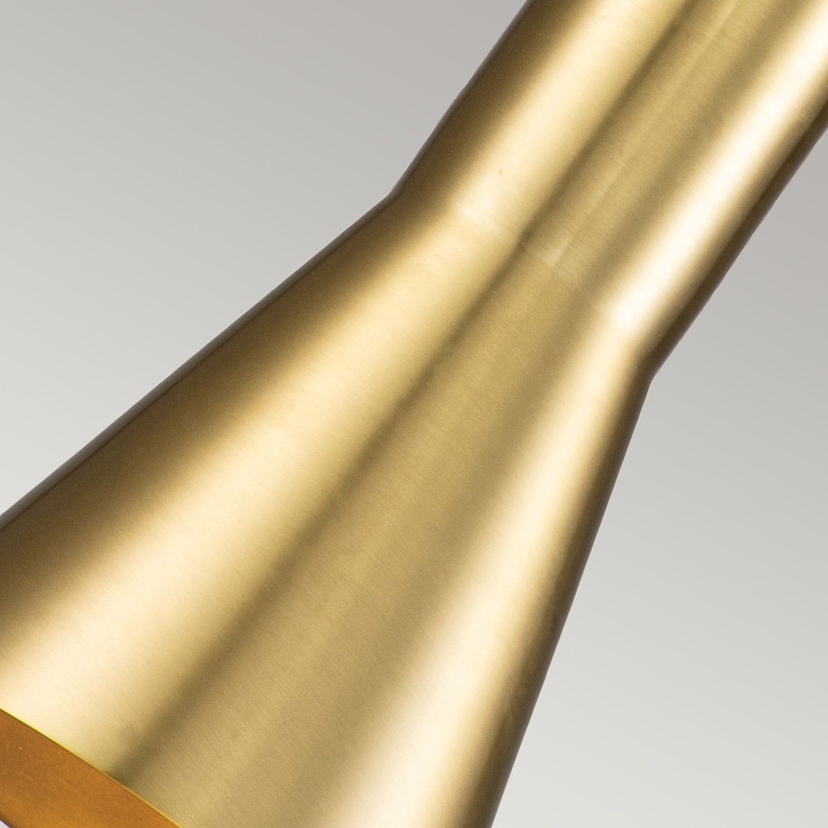 Etoile Aged Brass and Gold Leaf Medium Ceiling Pendant Light