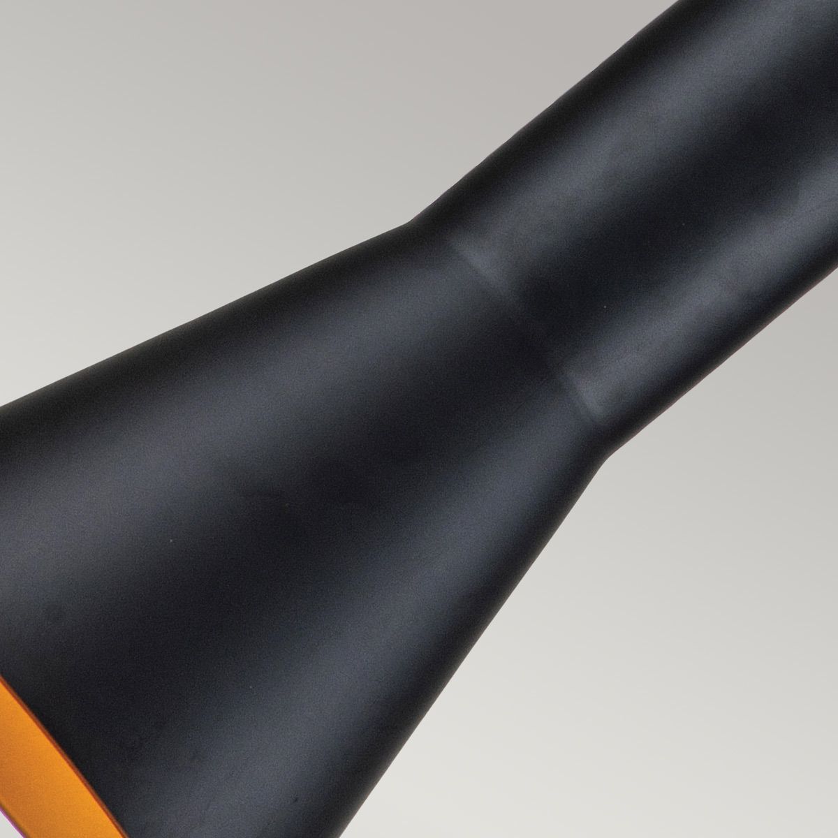 Etoile Matte Black and Gold Leaf Medium Ceiling Pendant Light