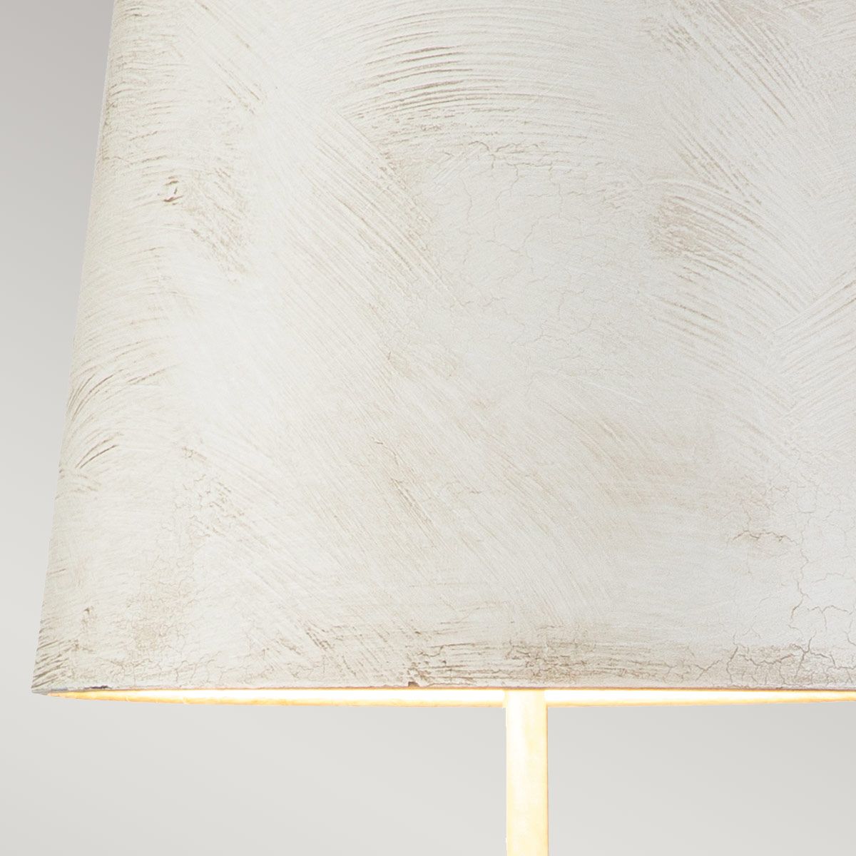 Swirl Bone White Table Lamp