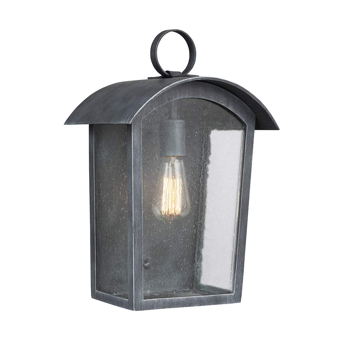Hodges Large Black Outdoor Wall Lantern-warehouse-clearance-270826