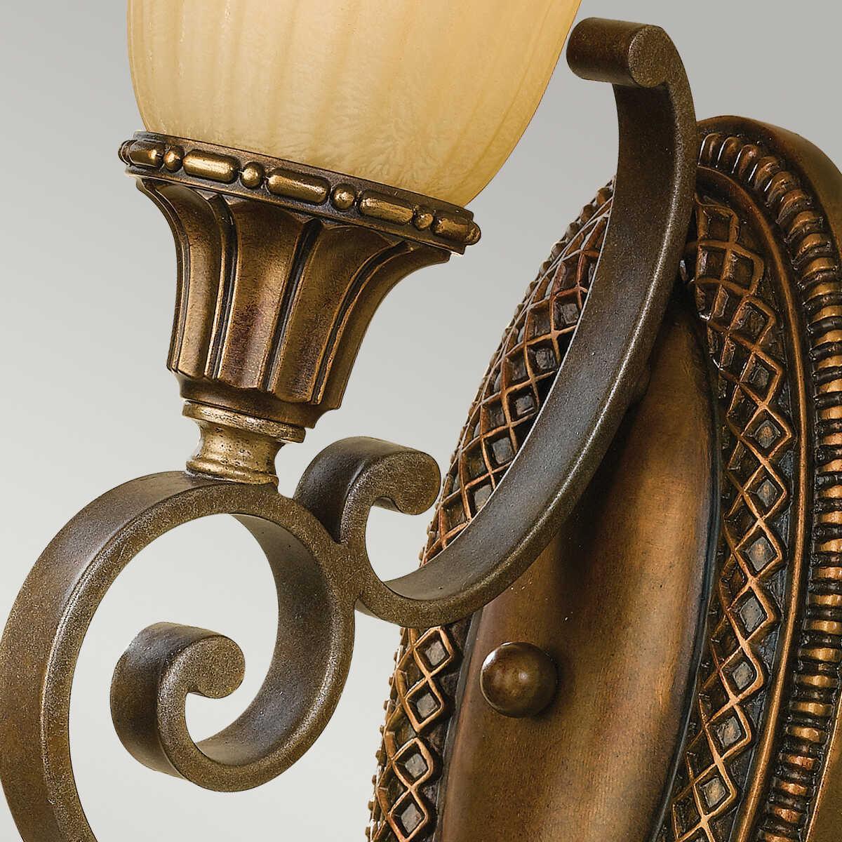 Feiss Kelham Hall Gold And Bronze Wall Light-OPEN-BOX-50-290626