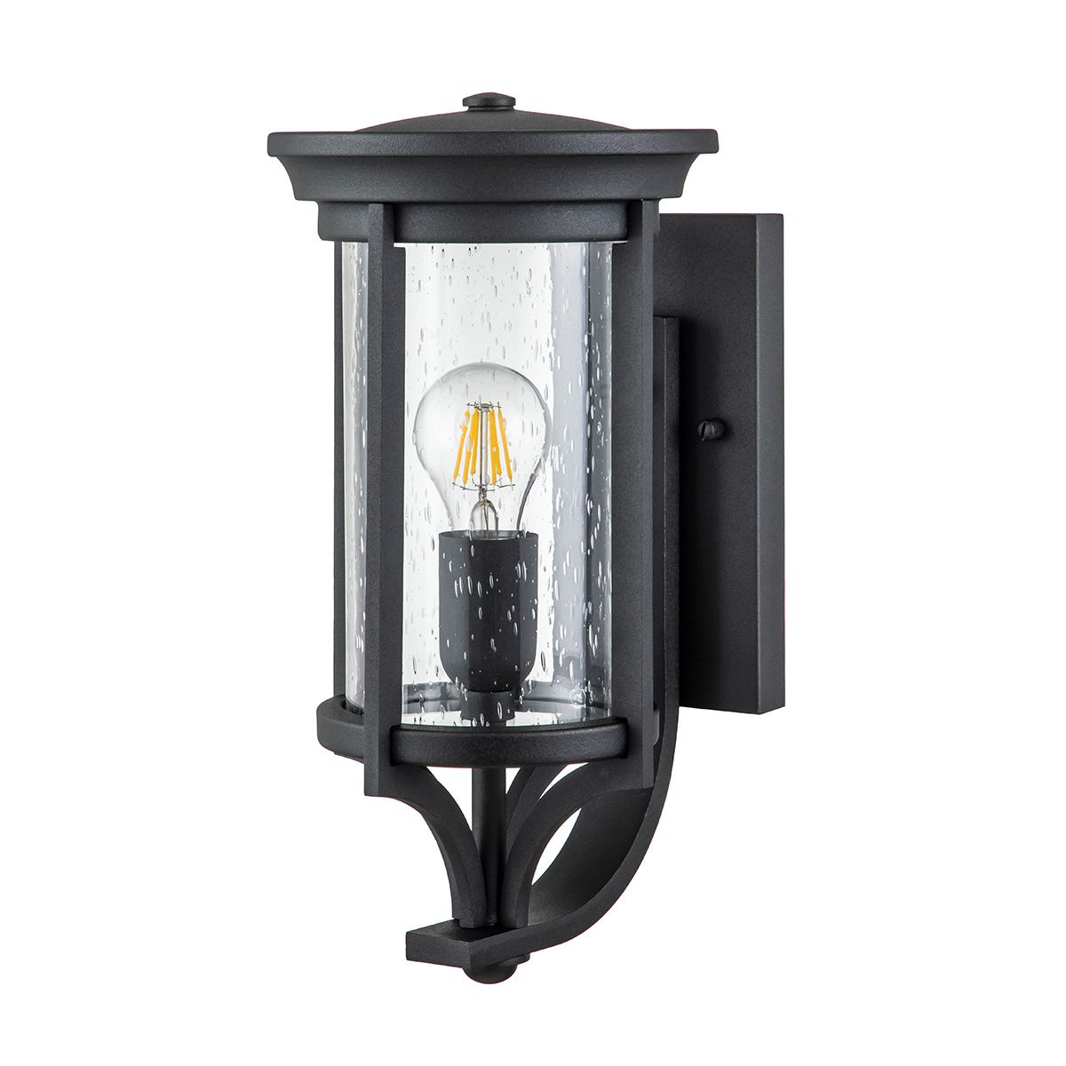 Merrill 1 Light Small Outdoor Wall Lantern FE-MERRILL1-S-BLK by Feiss
