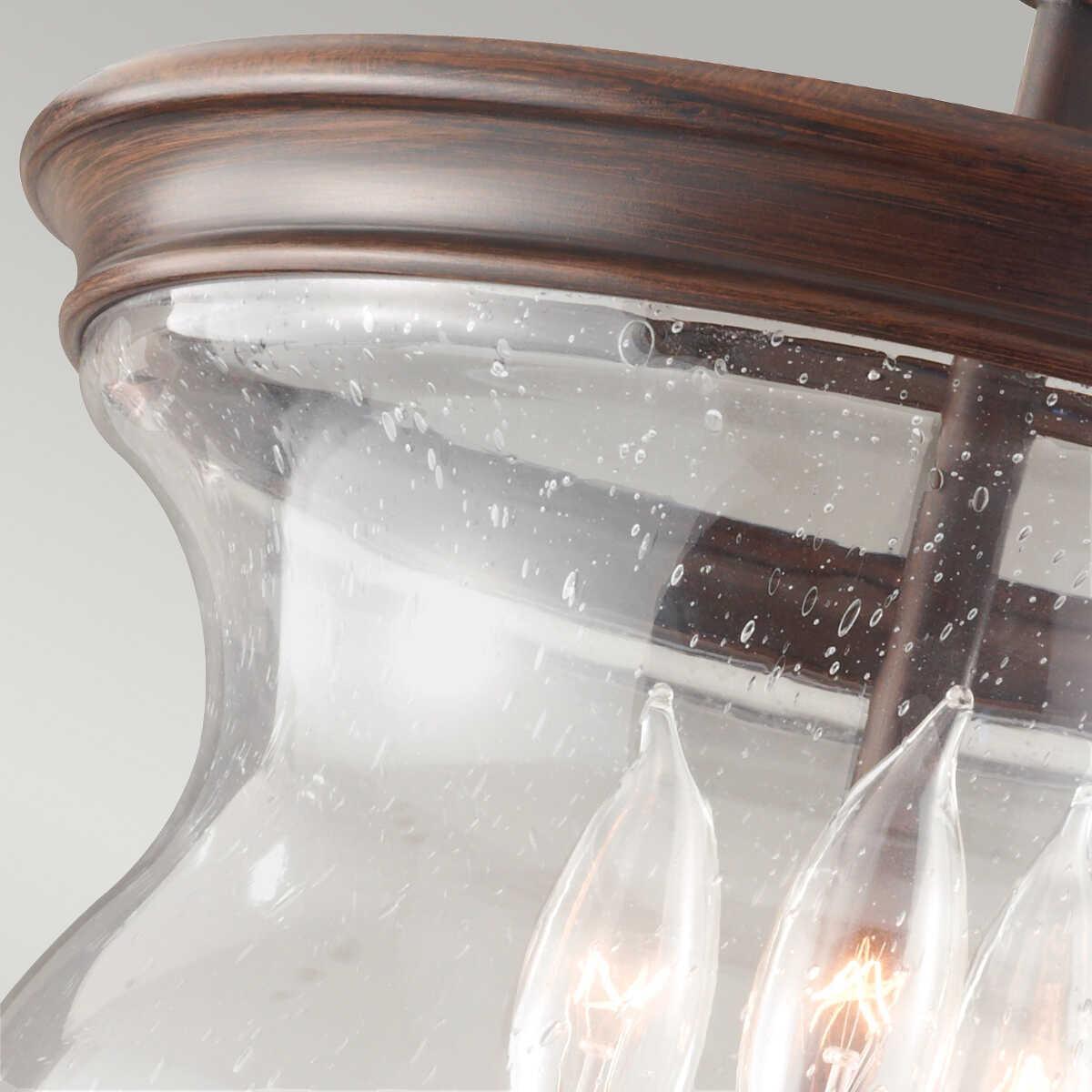 Feiss Pickering Bronze Semi-Flush/Duo-Mount Ceiling Light-warehouse-180926