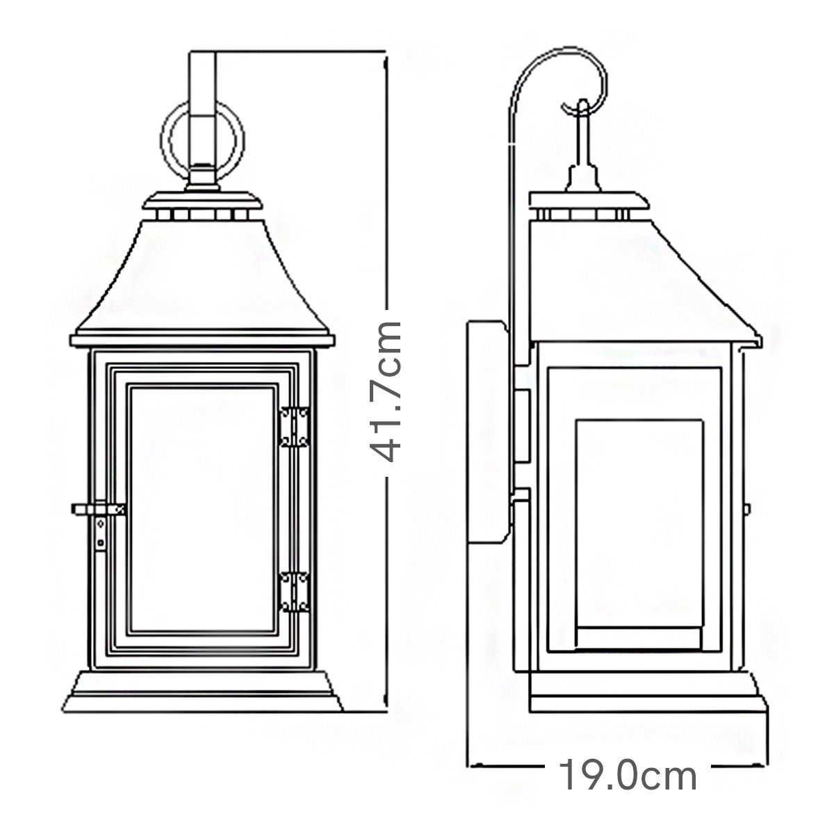 Feiss Shepherd Small Outdoor Wall Light-warehouse-clearance-270826