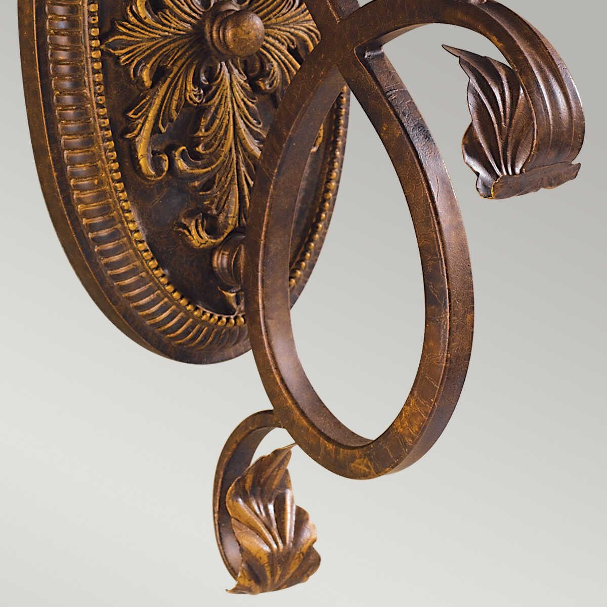 Feiss Sonoma Valley Tortoise Shell Single Arm Wall Light-warehouse-40