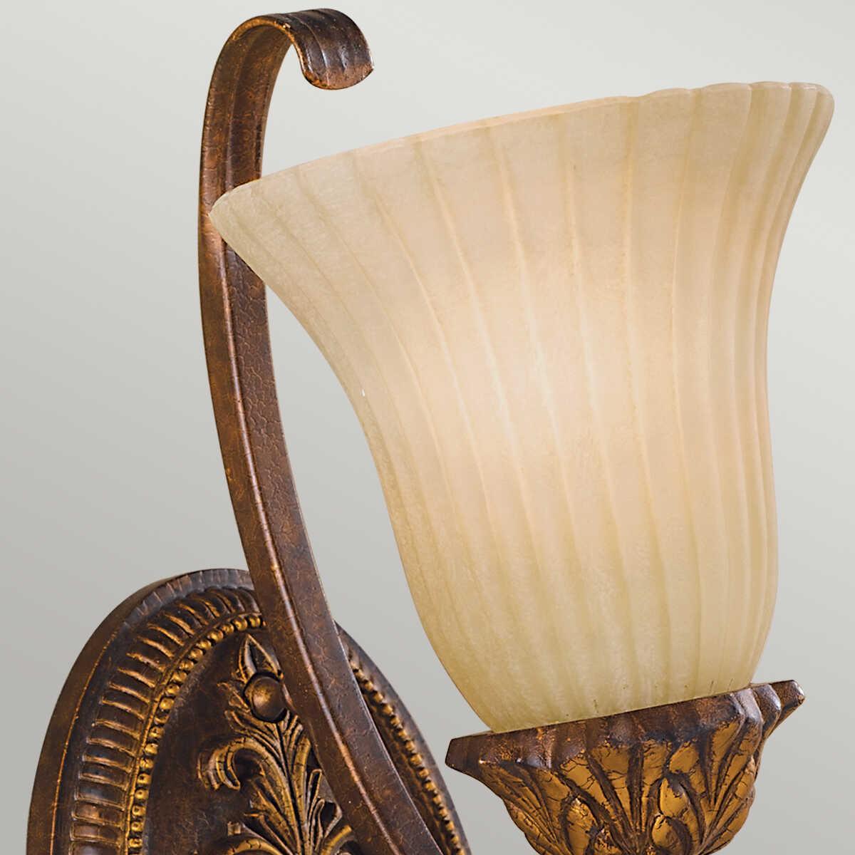 Feiss Sonoma Valley Tortoise Shell Single Arm Wall Light-warehouse-clearance-140826