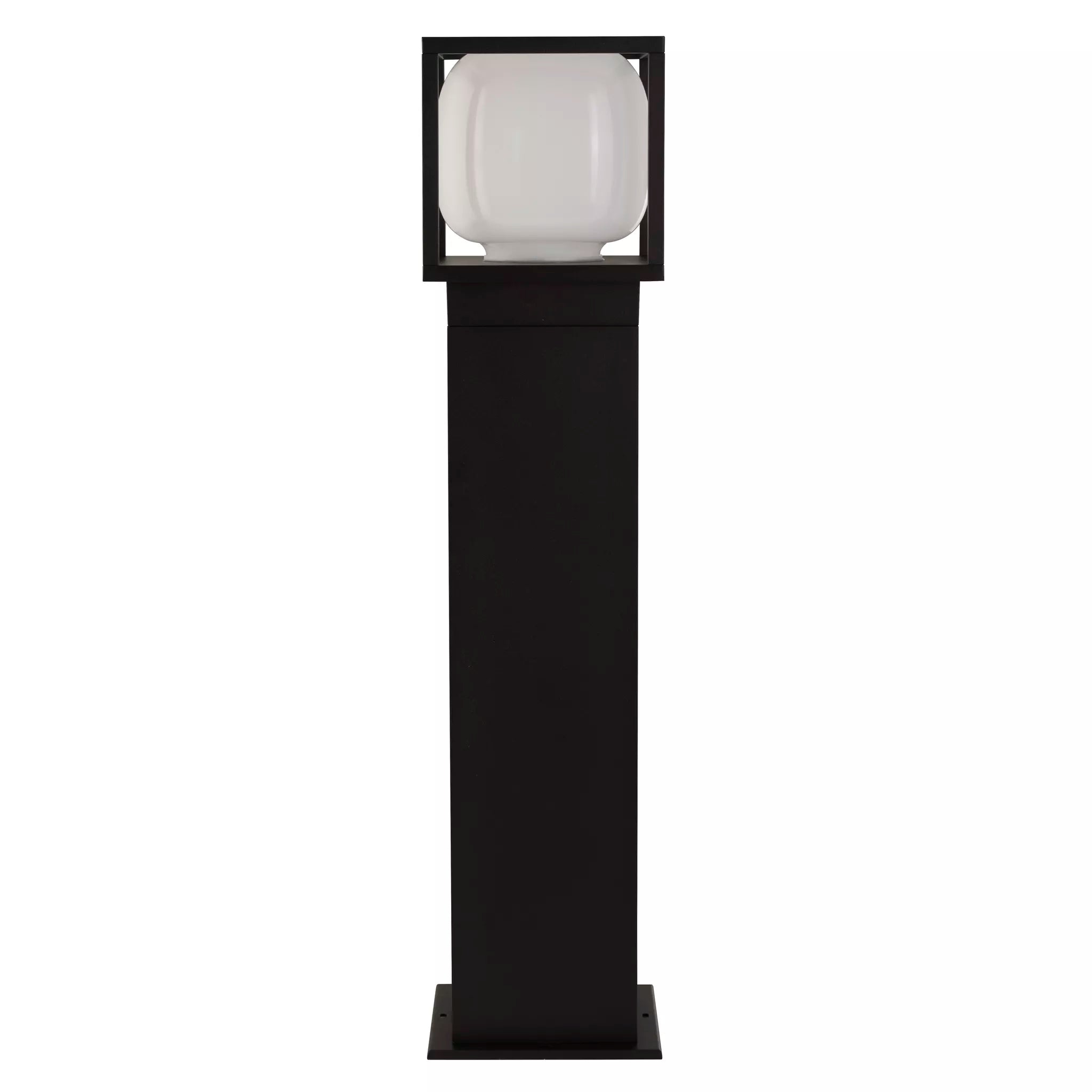 Searchlight Athens Outdoor LED Black Bollard Light