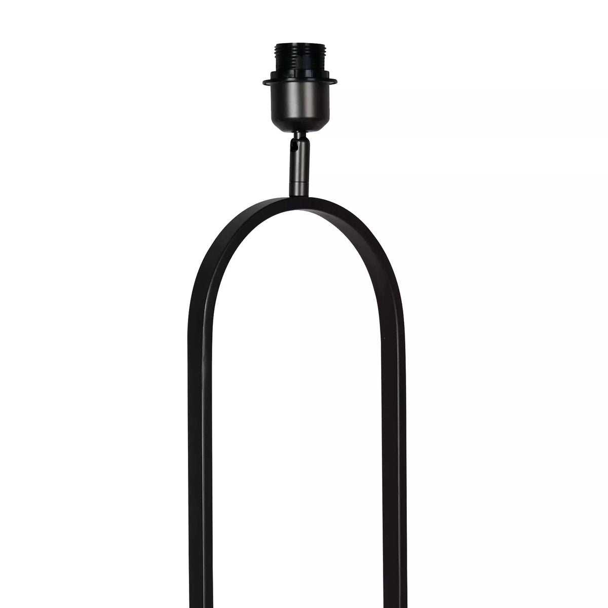 BASE, Matt Black, Tiffany Table Lamp Base - Replacement
