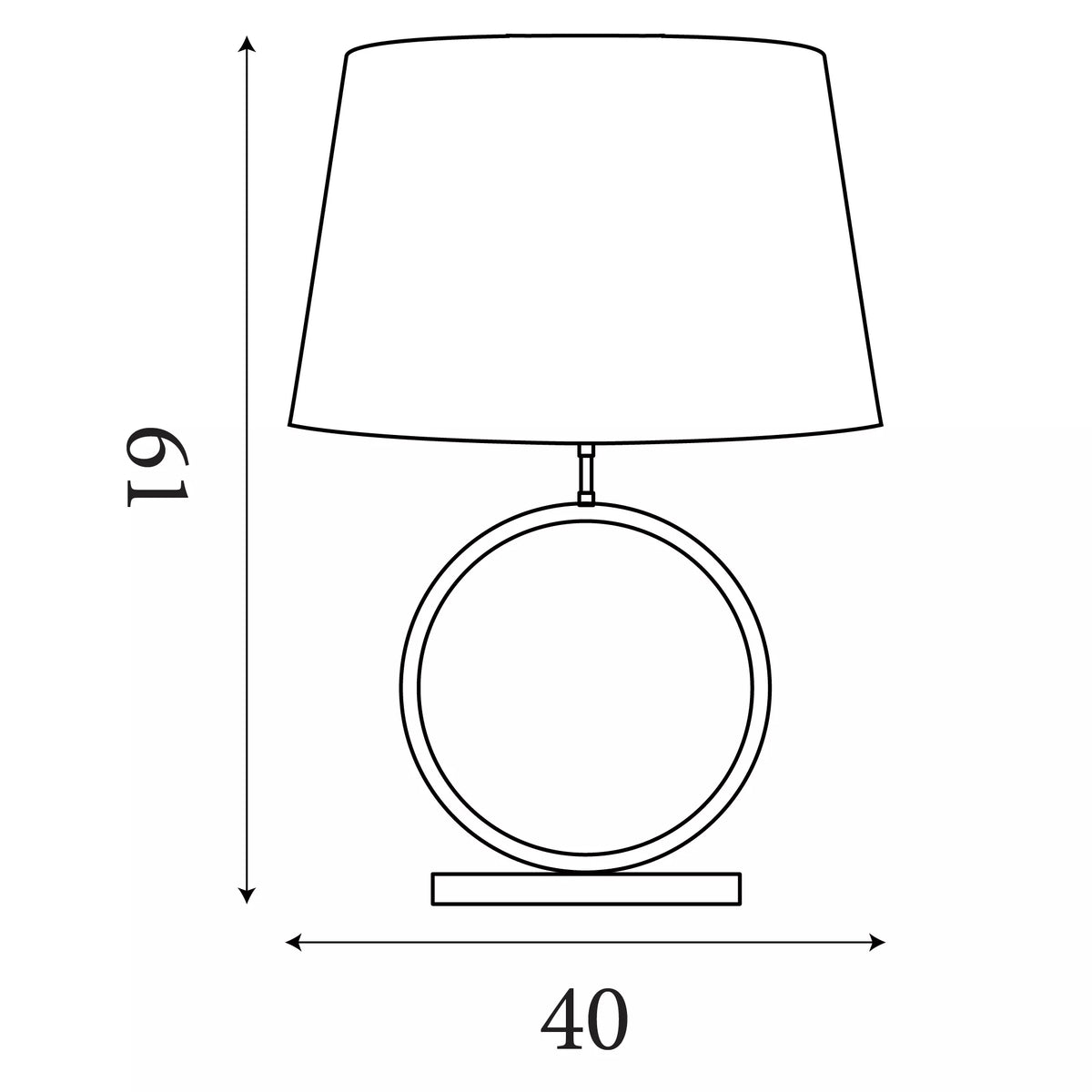 Elegant, Matt Black, Table Lamp - Emerald Velvet Shade