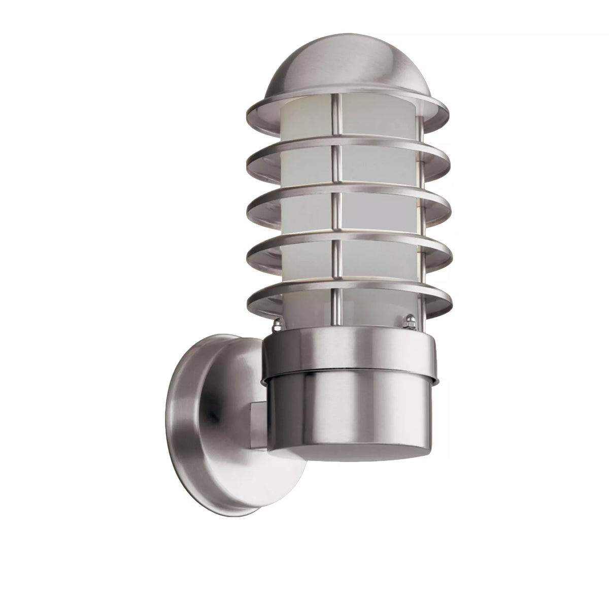 Searchlight Louvre Stainless Steel Outdoor Wall Light - 30cm