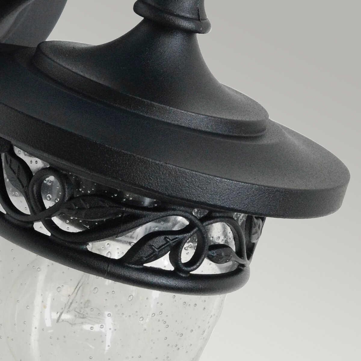 Elstead Burford Outdoor Black Wall Light-warehouse-clearance-140826