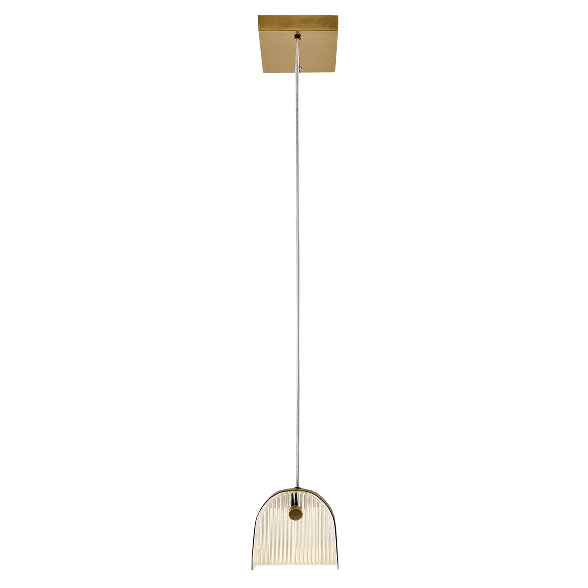 Hinkley Arco Brass Linear LED Pendant Light