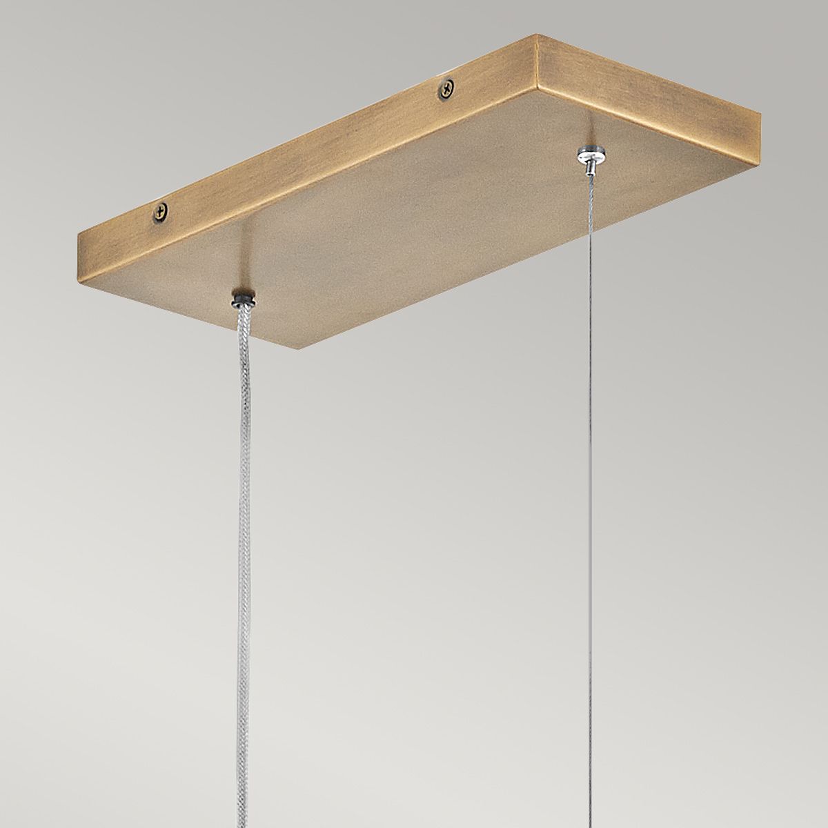 Hinkley Arco Brass Linear LED Pendant Light