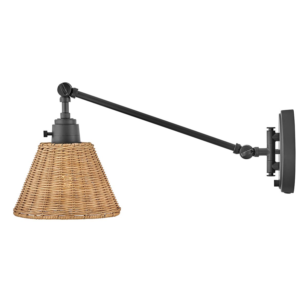Hinkley Arti 1 Light Natural Rattan Wall Light-warehouse-40