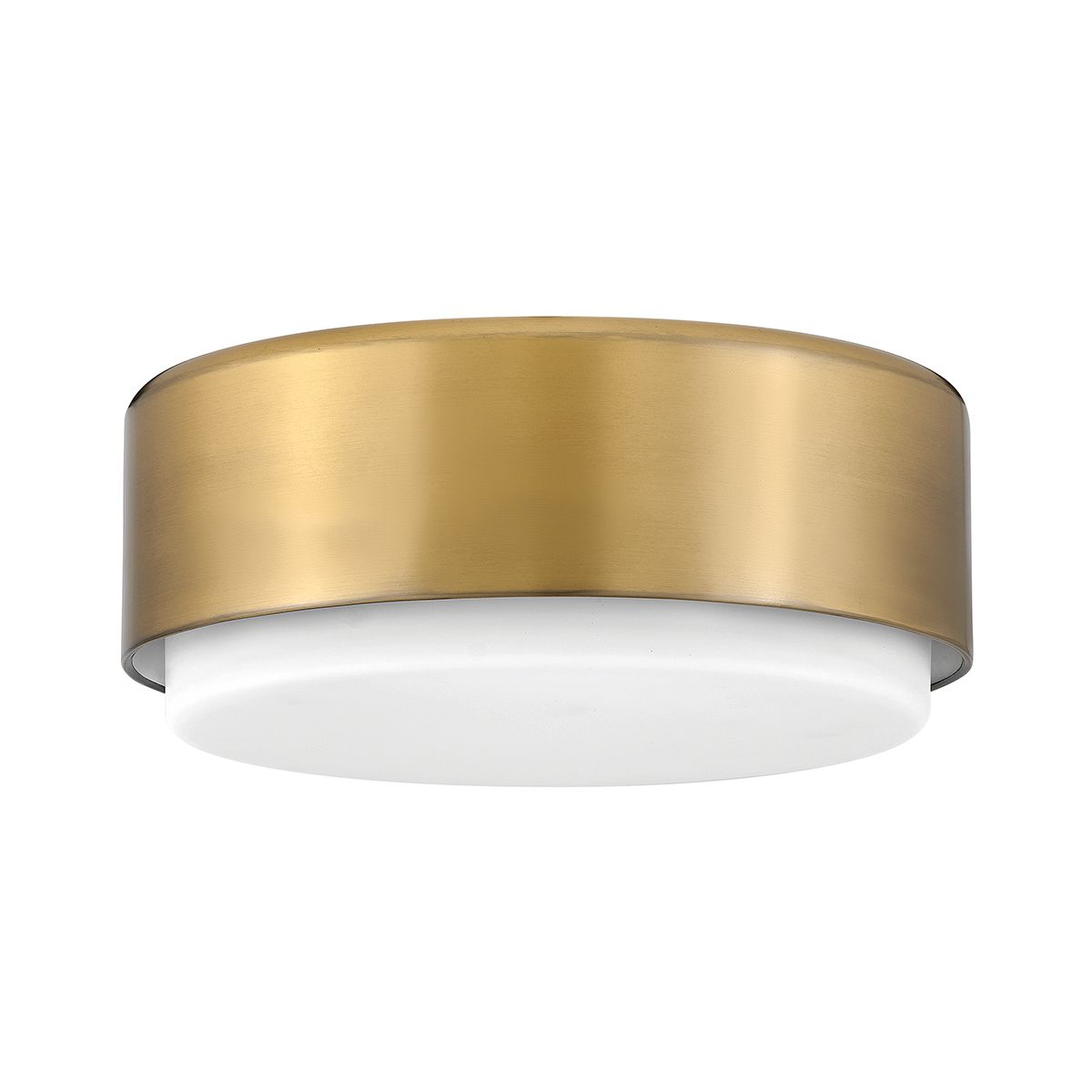 Hinkley Cedric Small Brass Flush Ceiling Light