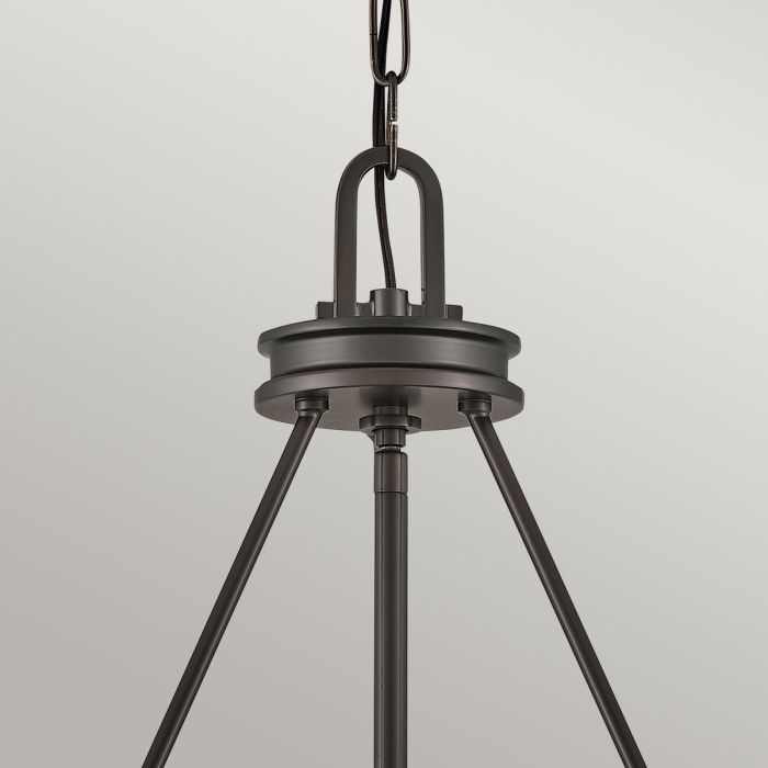Collier 4 Light Black Pendant Light