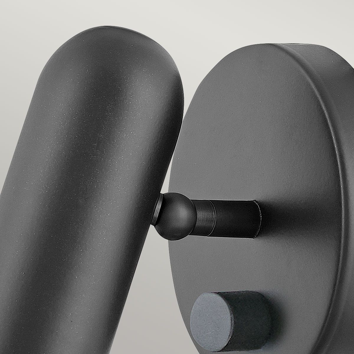 Dax Black Modern LED Wall Light