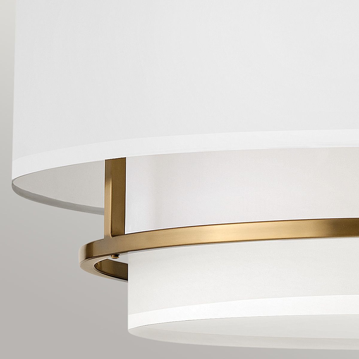 Graham 4 Light Brass Semi Flush or Pendant Ceiling Light