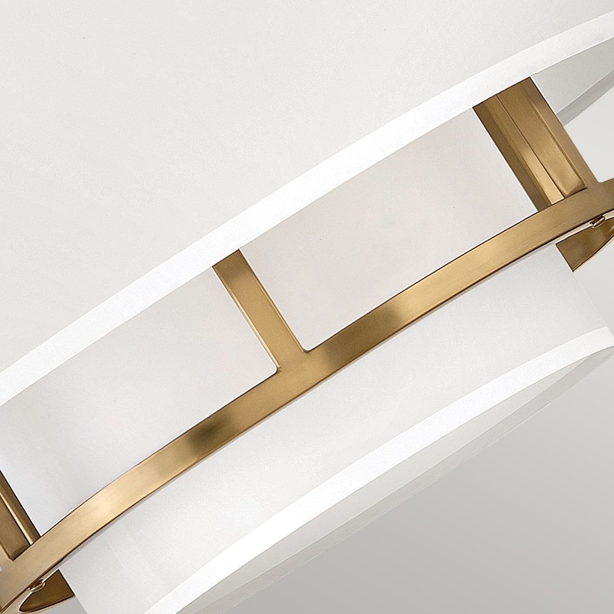 Graham 3 Light Brass Semi Flush or Pendant Ceiling Light