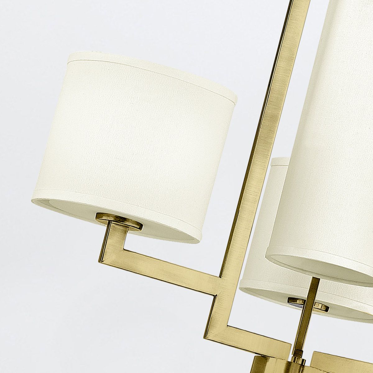 Hampton Brass 4 Light Chandelier