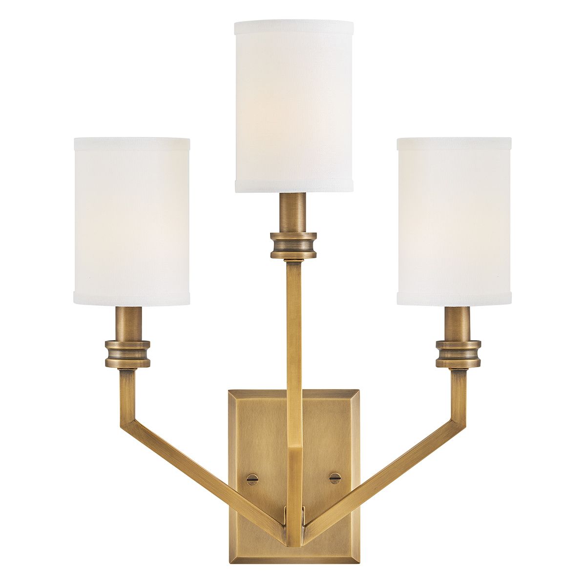 Hinkley Moore Large Brass Wall Light