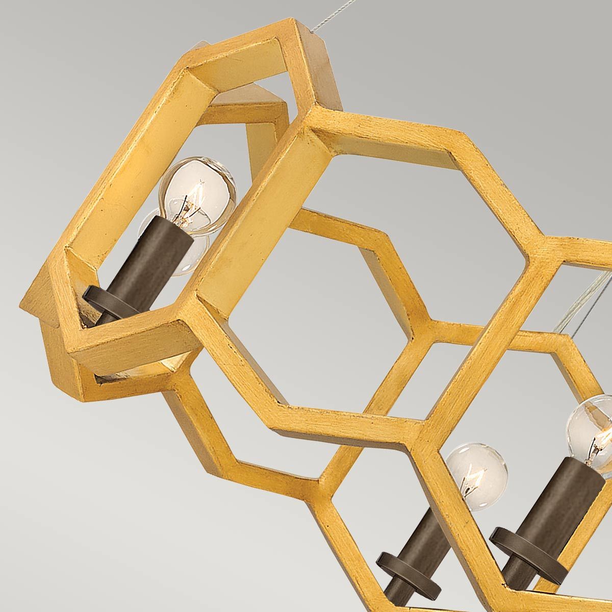 Hinkley Moxie 6 Light Gold Pendant Ceiling Light