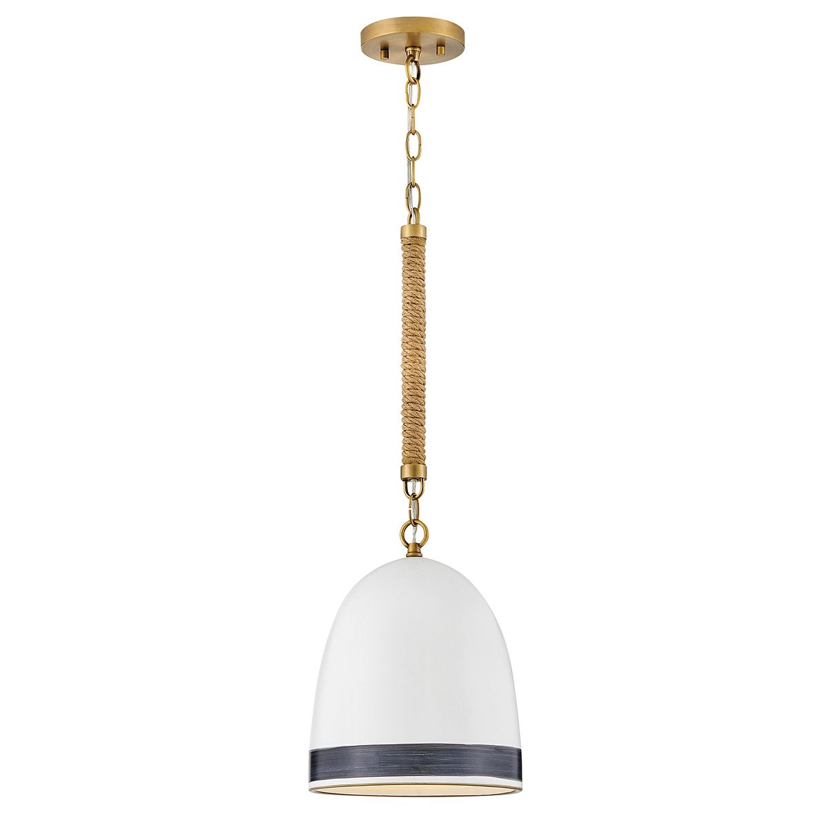 Hinkley Nash Living Room Brass Pendant Light by Hinkley Lighting HK-NASH-P-HB