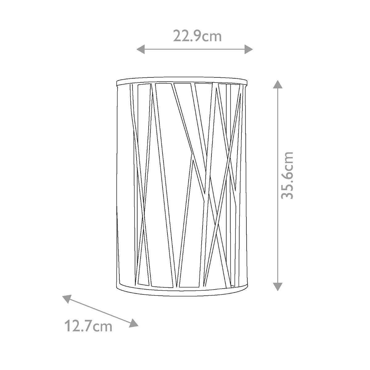 Hinkley Nest 1 Light Silver Leaf Wall Light