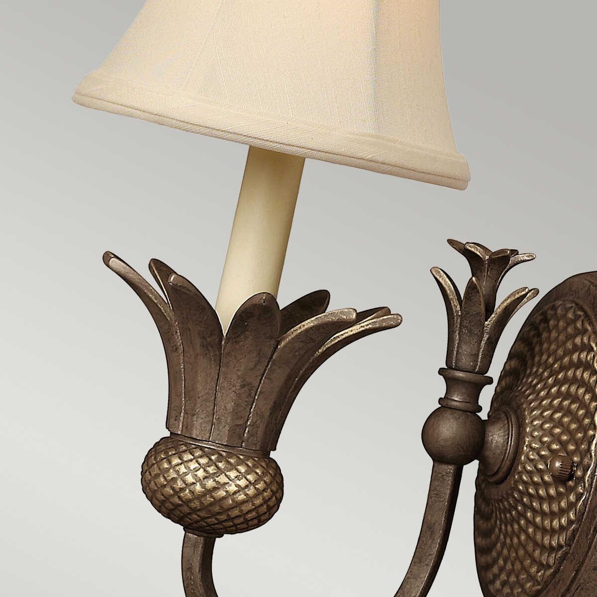 Hinkley Plantation Pearl Bronze Wall Sconce-clearance