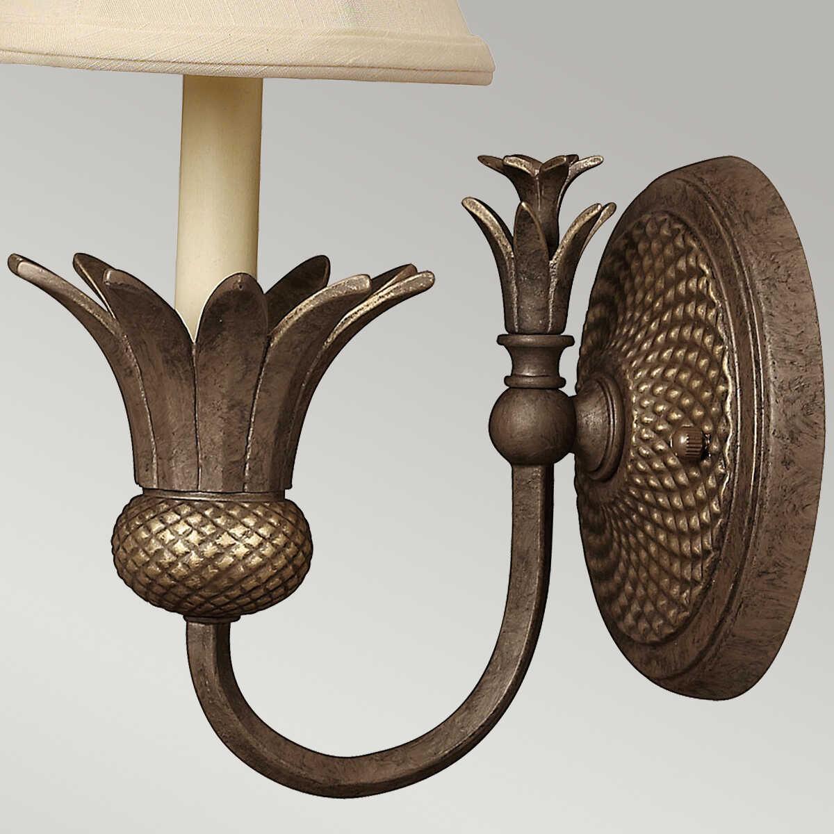 Hinkley Plantation Pearl Bronze Wall Sconce-clearance