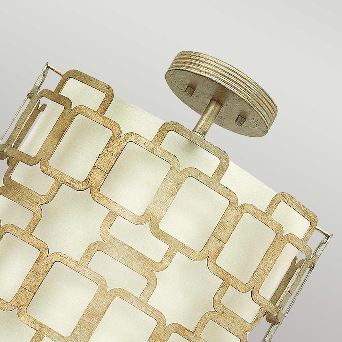 Hinkley Sabina 3 Light Silver Pendant Ceiling Light