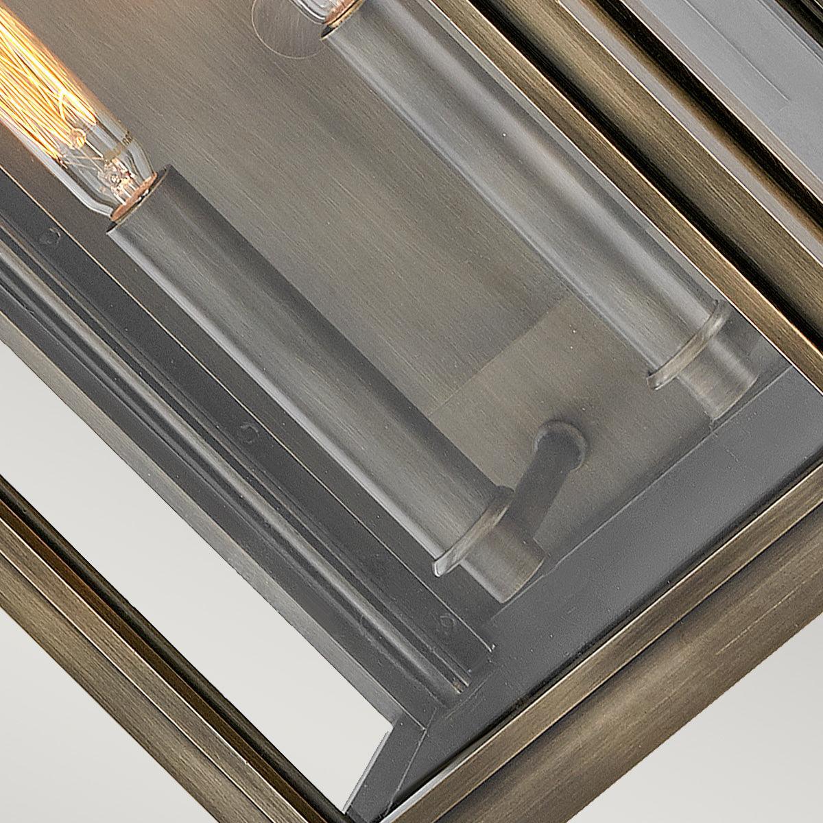 Hinkley Sag Harbor 2 Light Medium Bronze Outdoor Wall Light-warehouse-180926