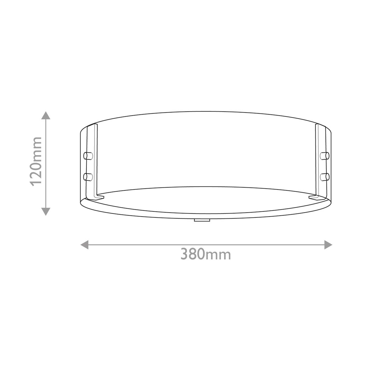 Hinkley Sawyer Outdoor Flush Ceiling Light