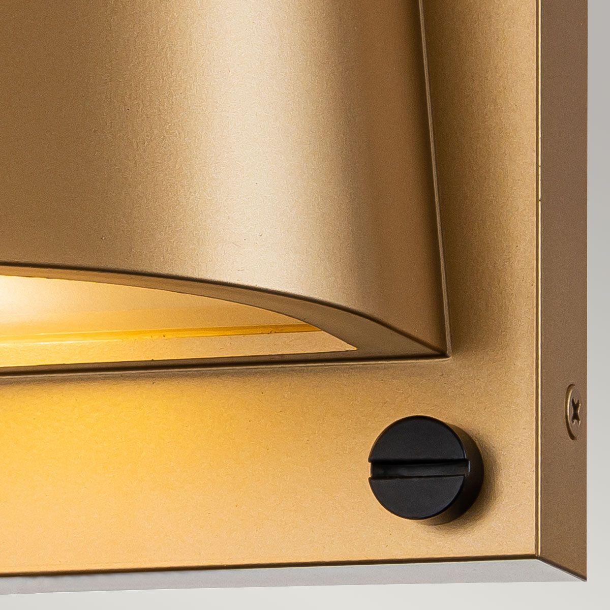 Scout Brass Small Outdoor Wall Light