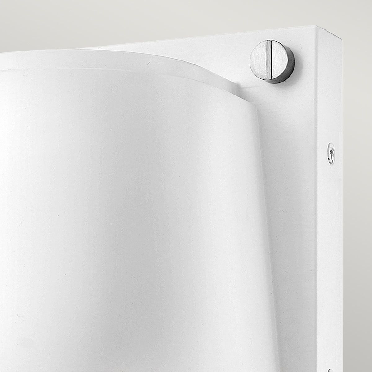 Scout White Small Outdoor Wall Light