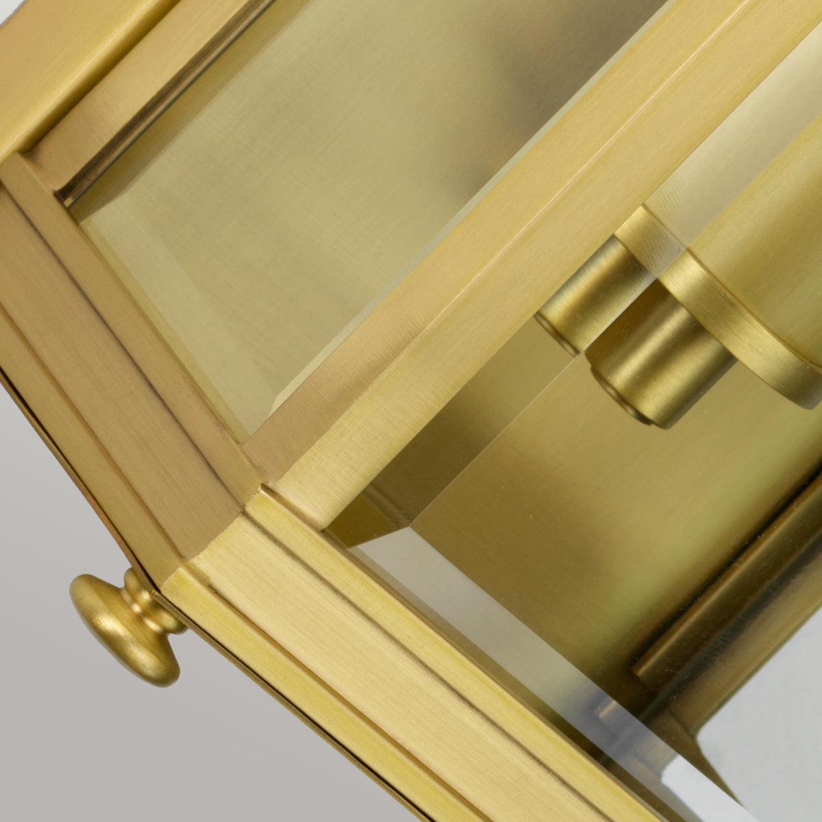 Elstead Holborn 1 Light Small Brass Outdoor Half Light-warehouse-clearance-140826
