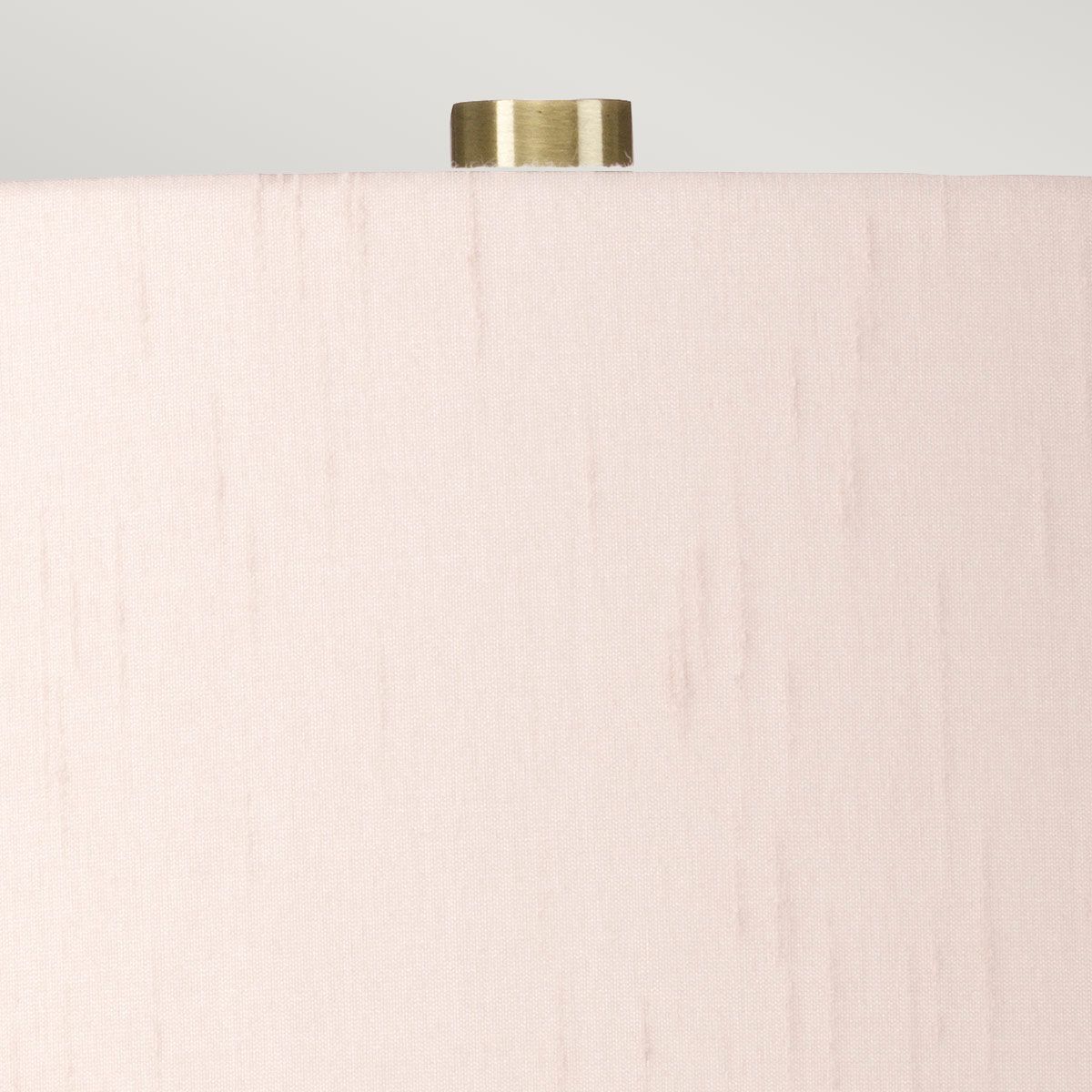 Isla White Ceramic Table Light with Pink Shade