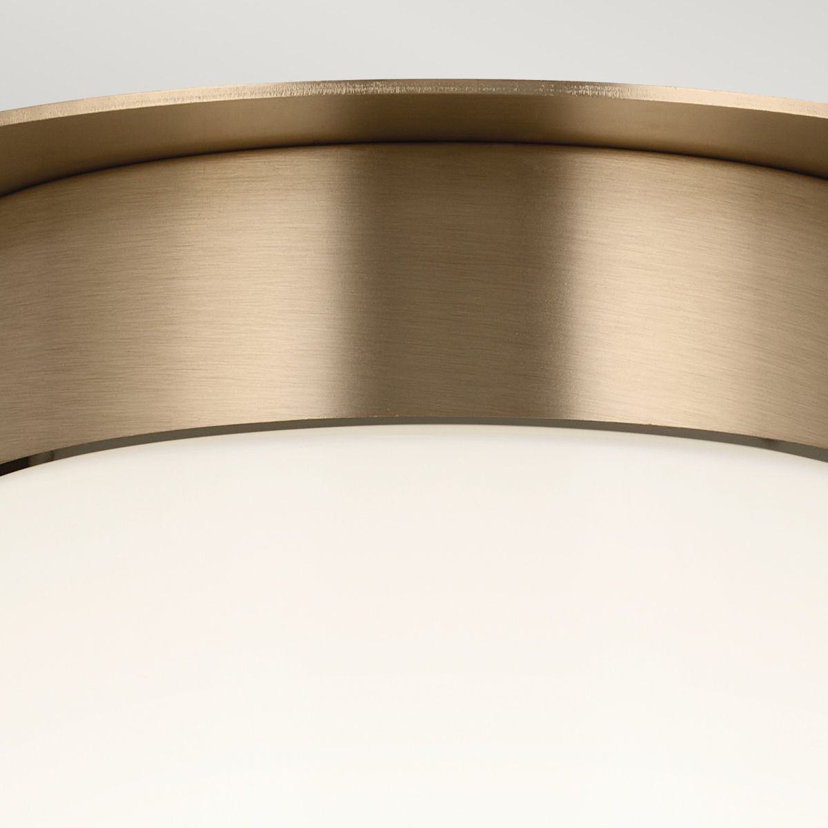 Albers Bronze Flush Ceiling Light