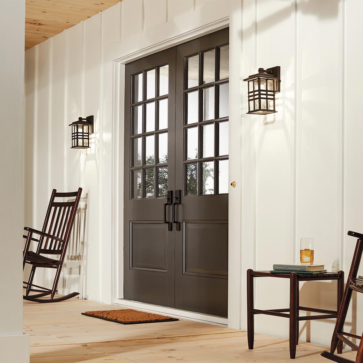 Beacon Square Bronze Outdoor Small Wall Lantern