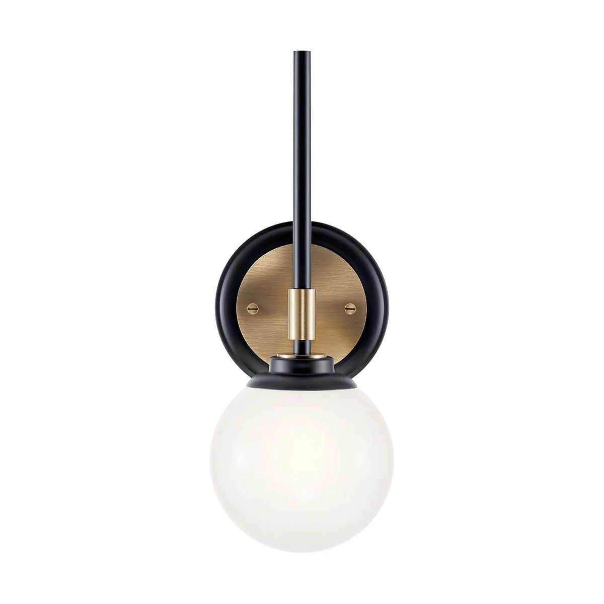 Benno Black & Bronze Bathroom Wall Light
