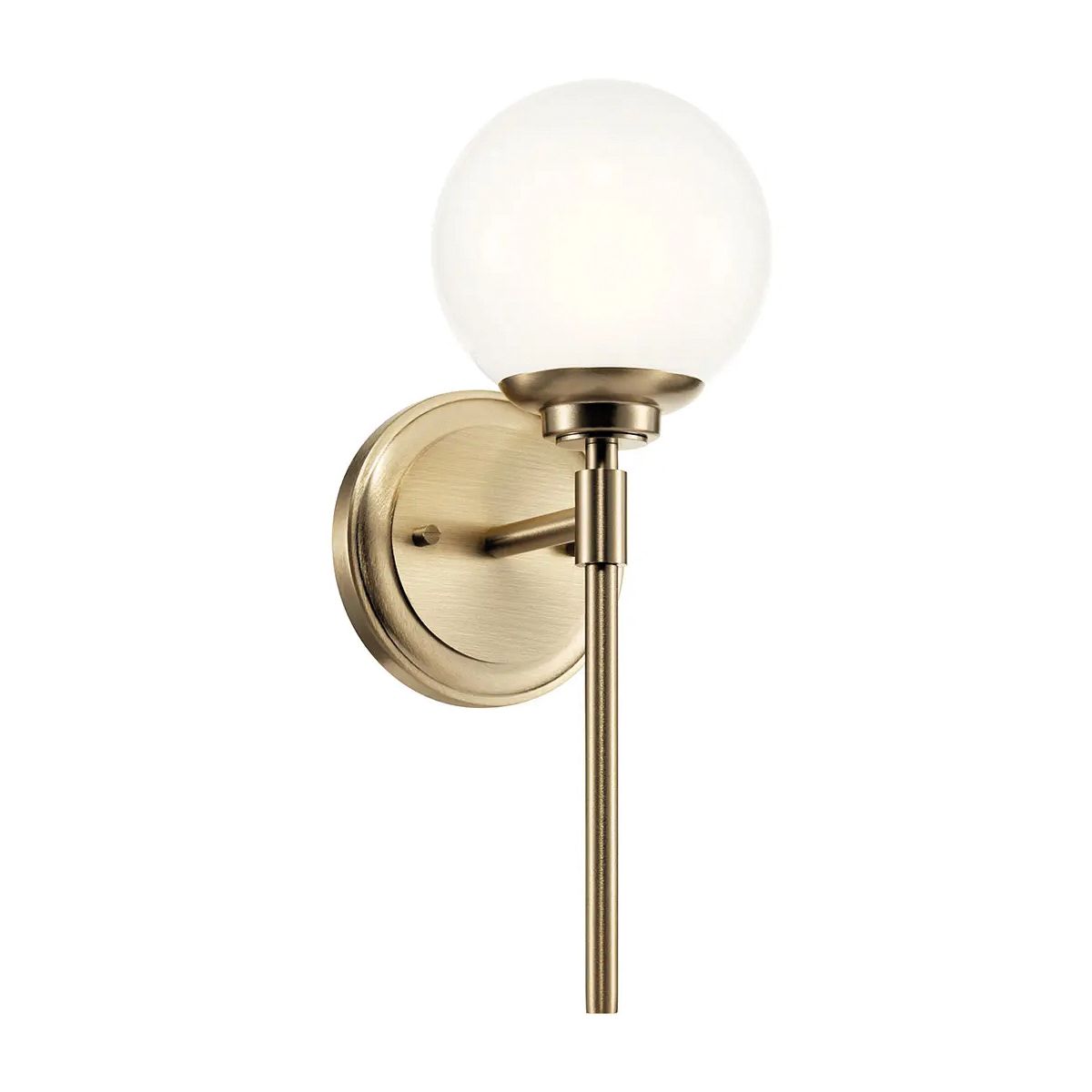 Benno Bronze Bathroom Wall Light KL-BENNO1-CPZ by Kichler