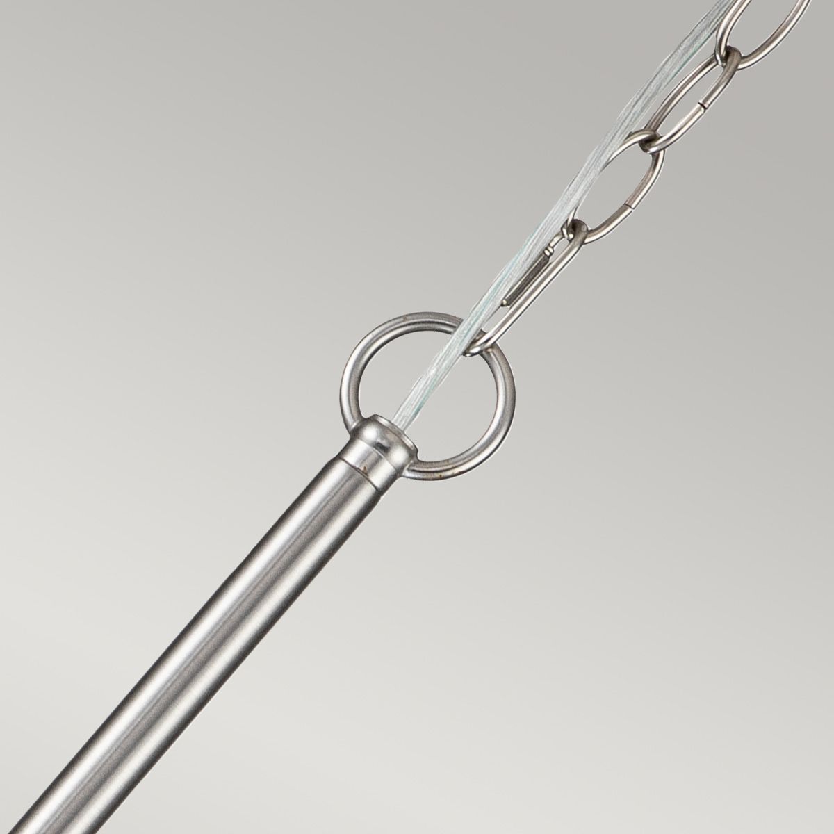 Capitol Hill 6 Light Brushed Nickel Chandelier